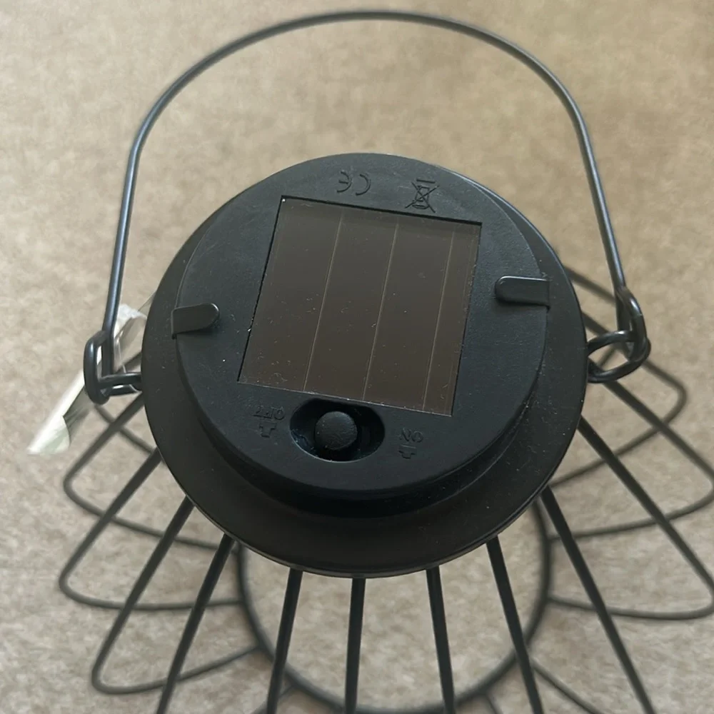 Wire Cage solar light